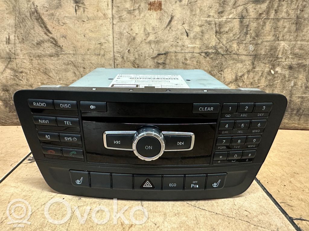 Mercedes-Benz B W246 W242 Panel / Radioodtwarzacz CD/DVD/GPS 