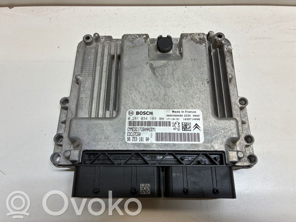 Peugeot Partner Engine control unit/module ECU 