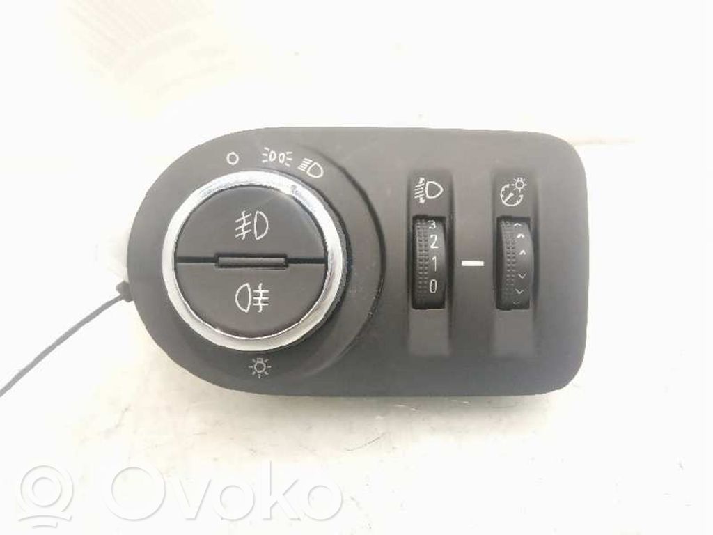 Opel Corsa E Przycisk / Pokrętło regulacji oświetlenia deski rozdzielczej 