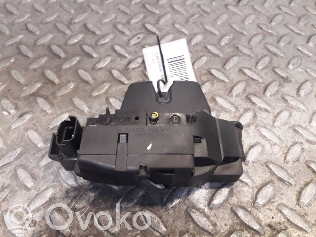 Citroen C4 Cactus Blocco chiusura del portellone 
