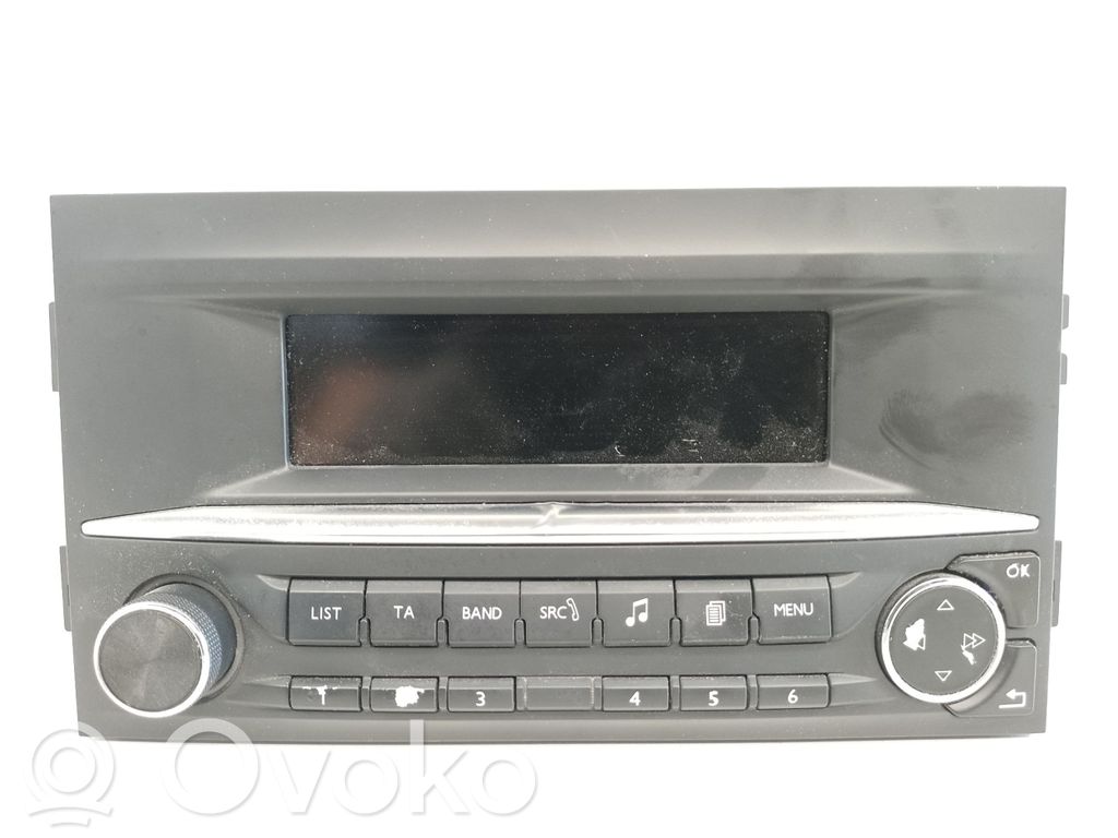 Peugeot 308 Moduł / Sterownik dziku audio HiFi 