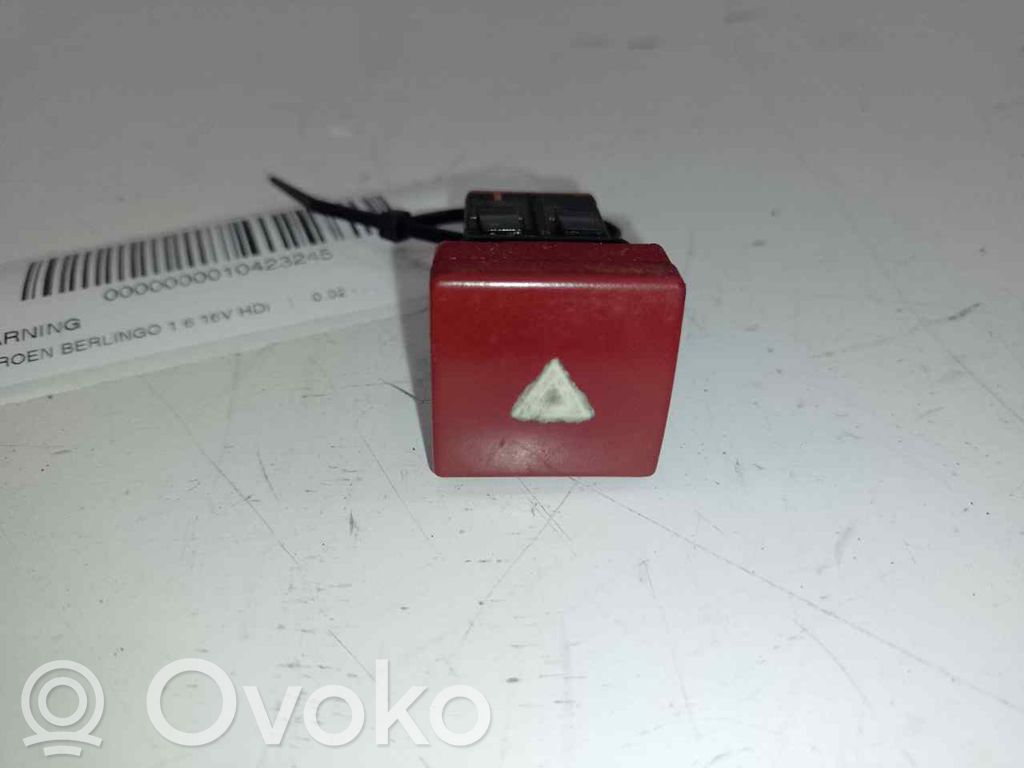 Citroen Berlingo Hazard light switch 