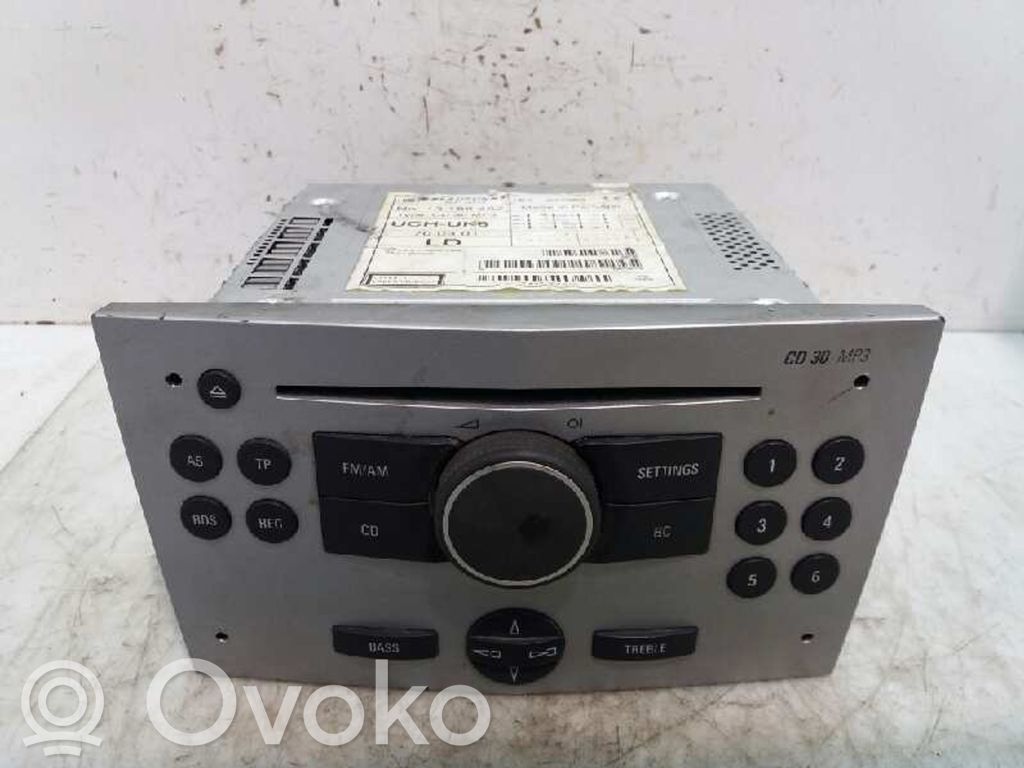 Opel Astra G Moduł / Sterownik dziku audio HiFi 