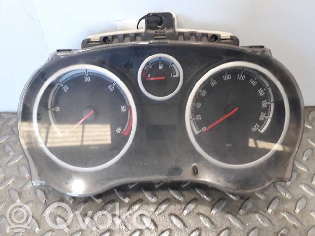 Opel Corsa D Tachimetro (quadro strumenti) 