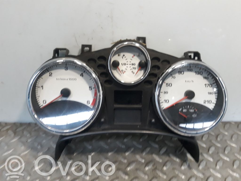 Peugeot 207 Vitezometru (grup de instrumente) 