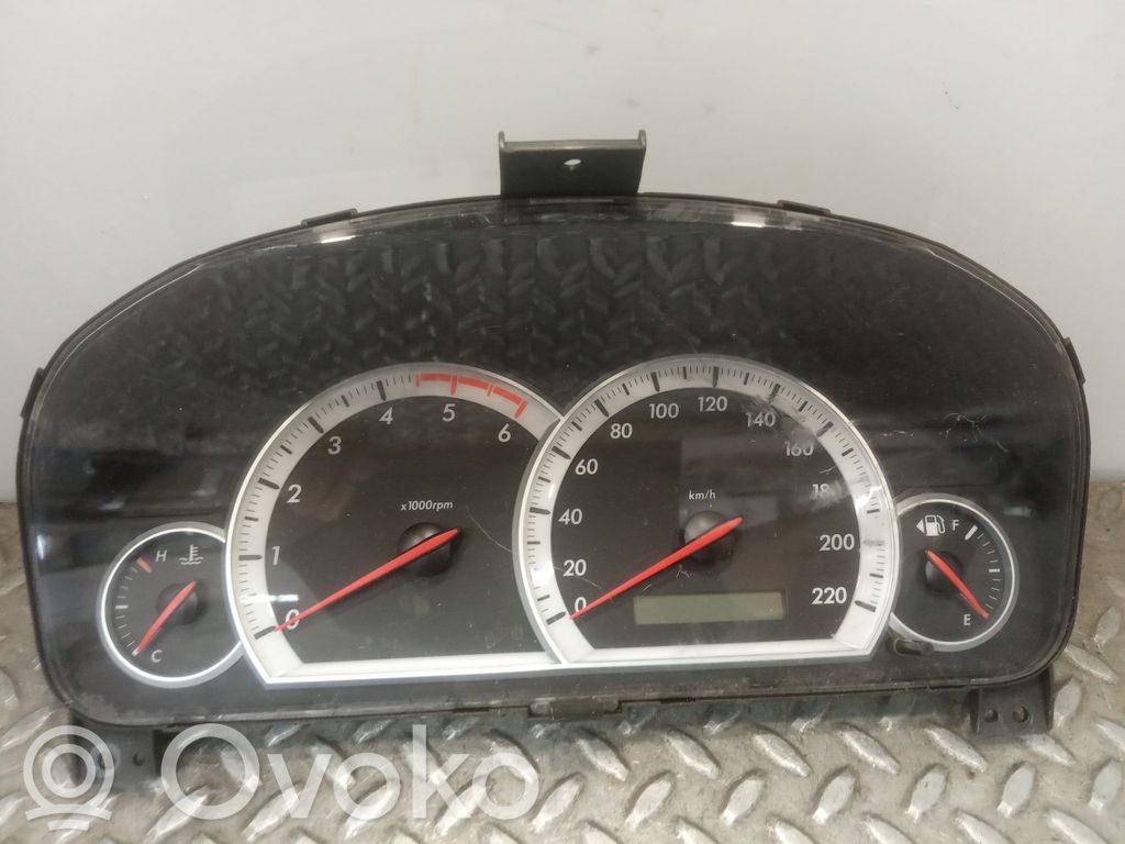 Chevrolet Captiva Vitezometru (grup de instrumente) 