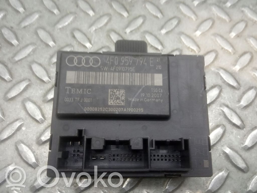 Audi A6 S6 C6 4F Centralina/modulo del motore 