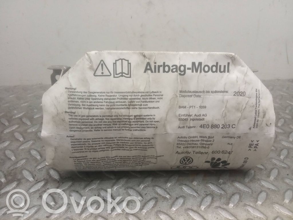 Audi A8 S8 D3 4E Airbag lateral 
