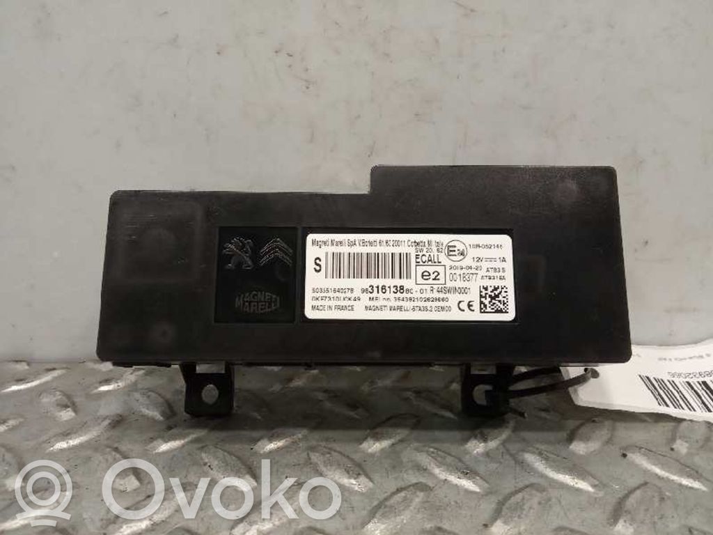 Citroen C3 Unidad de control/módulo del motor 