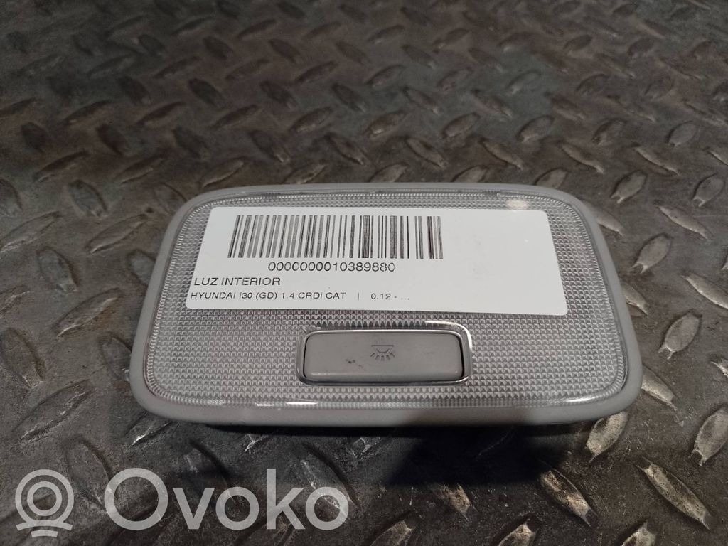 Hyundai i30 Autre éclairage intérieur 