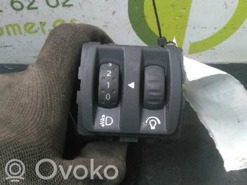 Renault Scenic I Interruptor de control del panel de luces 