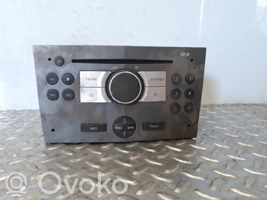 Opel Astra G Moduł / Sterownik dziku audio HiFi 