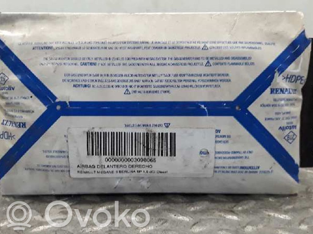 Renault Megane II Poduszka powietrzna Airbag boczna 