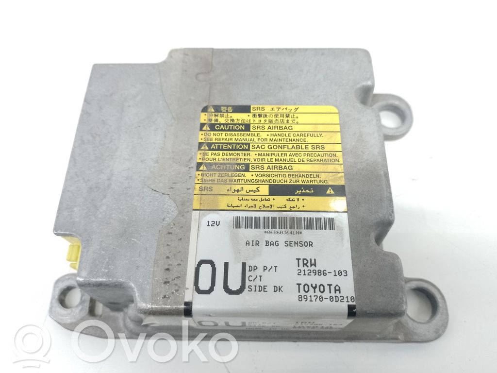 Toyota Yaris Centralina/modulo airbag