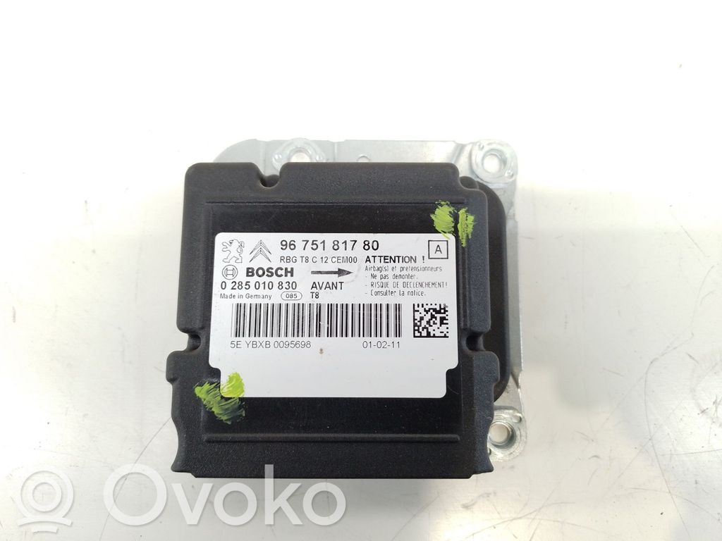 Peugeot 5008 Unitate/modul de comandă airbaguri 