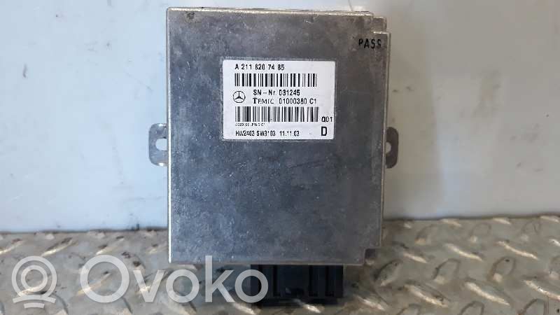 Sterownik / Moduł ECU   A2118207485,031245,01000380C1