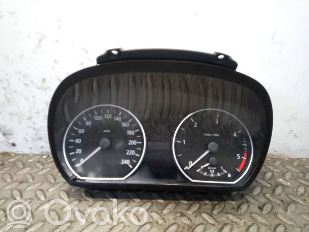 BMW 1 E81 E87 Speedometer (instrument cluster) 
