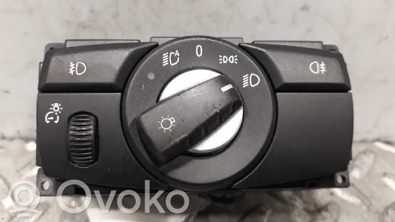 BMW 5 E60 E61 Interruptor de control del panel de luces 