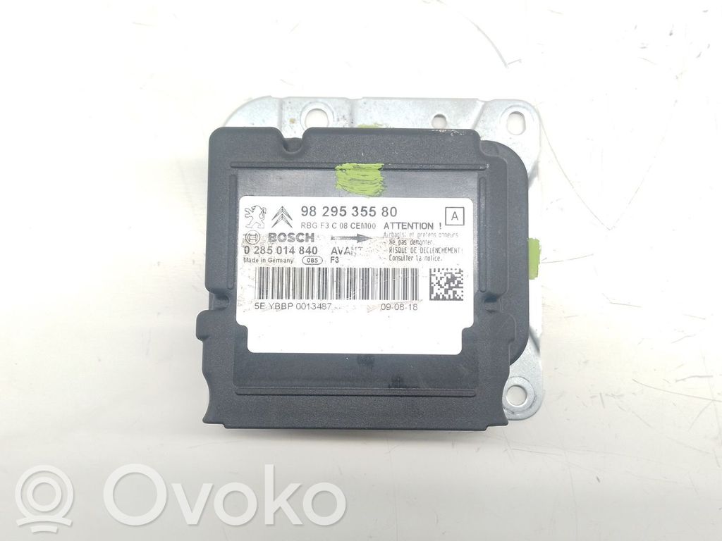 Centralina/modulo airbag   9829535580,9829535580,9829535580