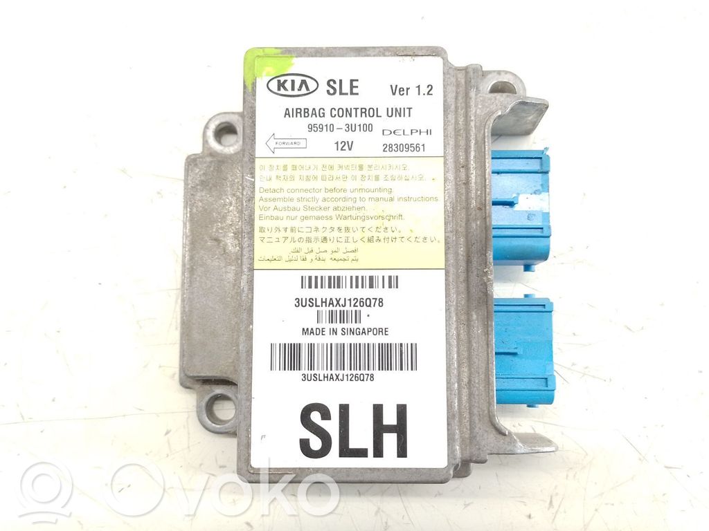 Centralina/modulo airbag   959103U100,959103U100,959103U100