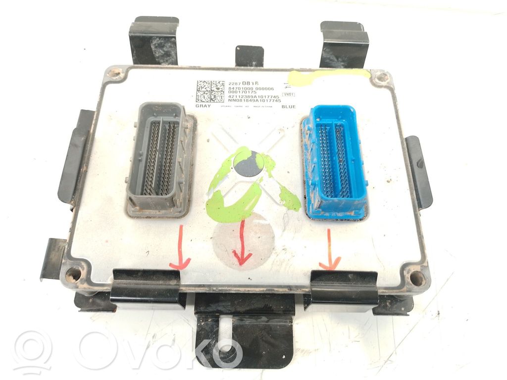 Engine control unit/module   22870818,22870818,22870818