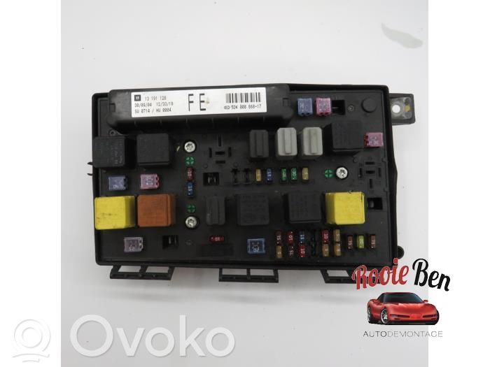 Opel Astra H Fuse box set 