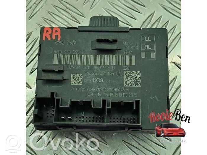 Door central lock control unit/module   5Q0959595B,5Q0959595E,P10125484