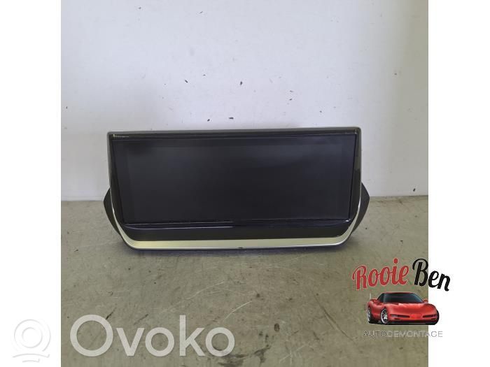 Peugeot 208 II Monitor / wyświetlacz / ekran 