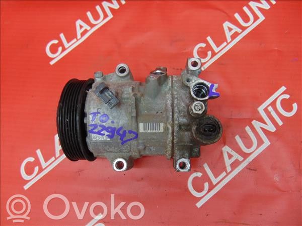 Toyota Corolla E160 E170 Ilmastointilaitteen kompressorin pumppu (A/C) 