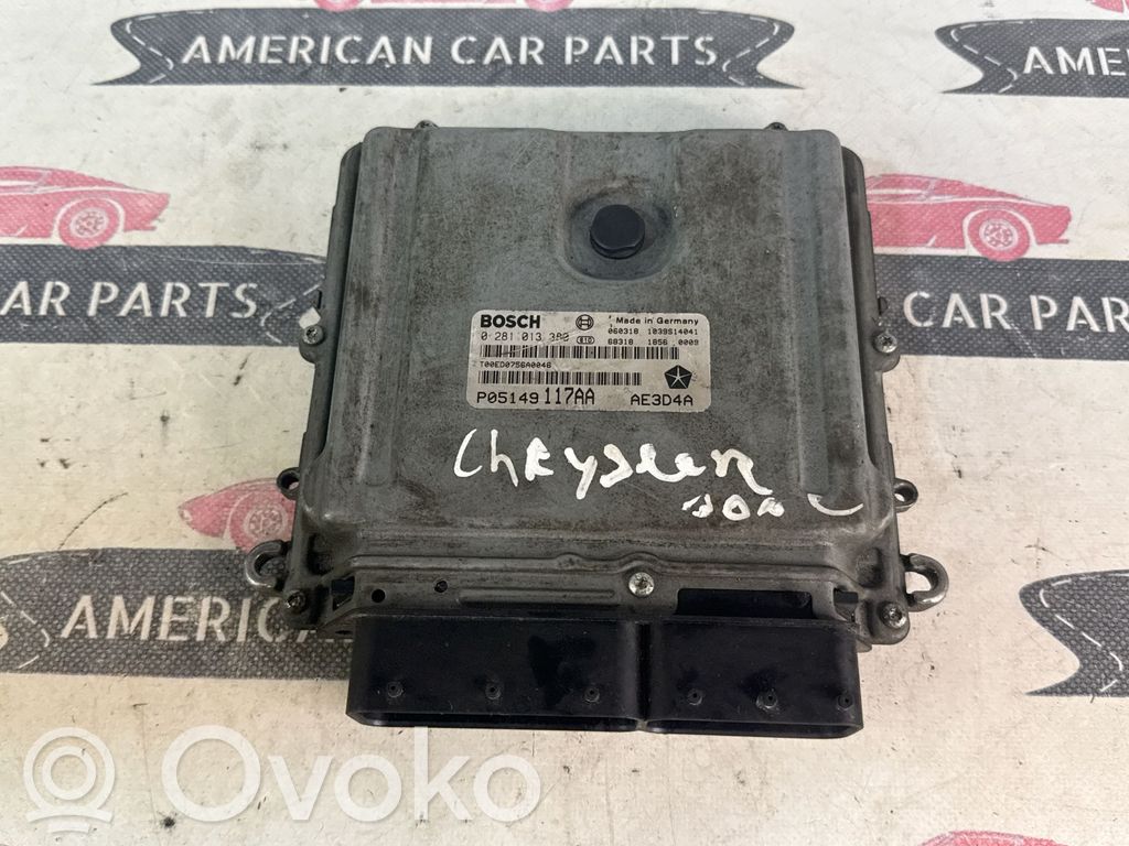 Engine control unit/module   P05149117AA,0281013380,AE3D4A