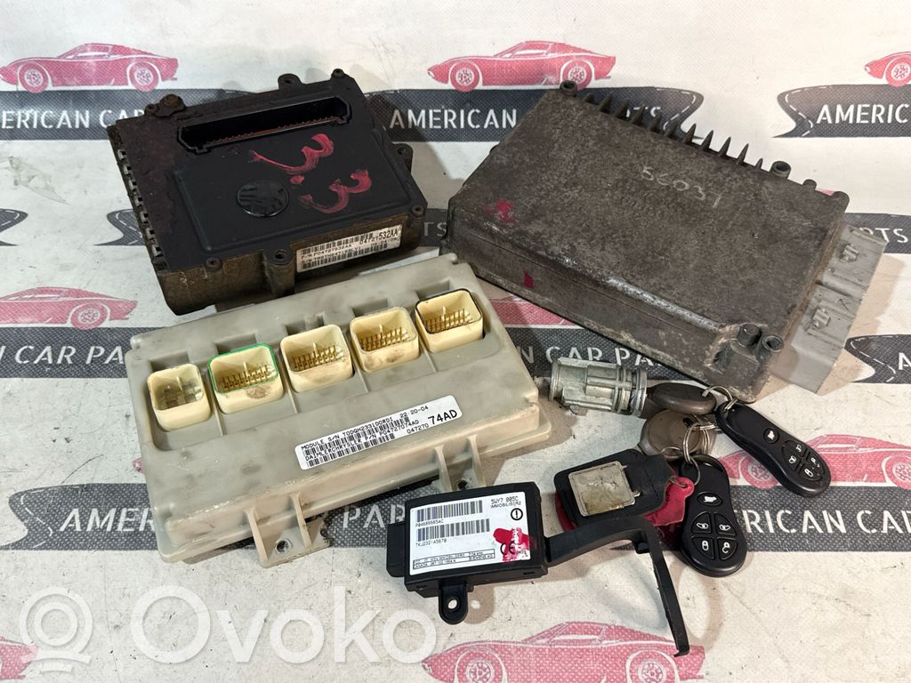 Chrysler Grand Voyager IV Engine ECU kit and lock set 