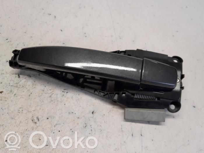 Opel Astra H Klamka zewnętrzna drzwi przednich 