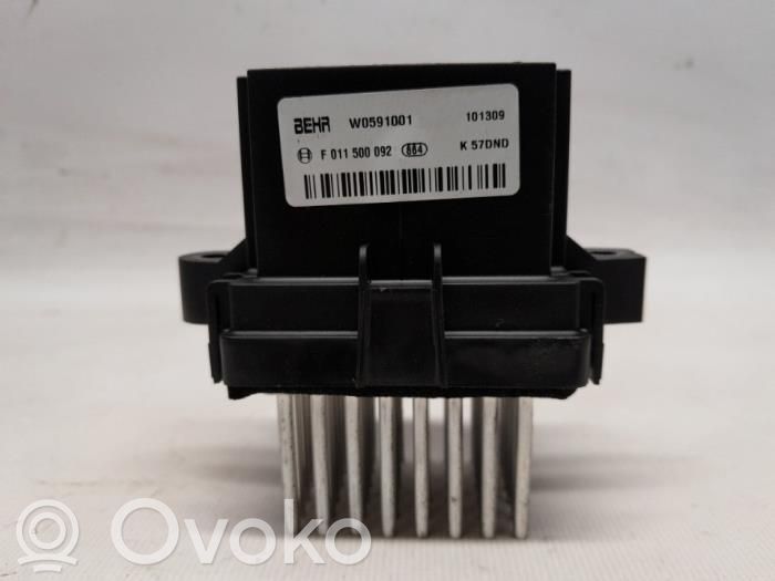 Chrysler Grand Voyager V Rezystor / Opornik dmuchawy nawiewu 