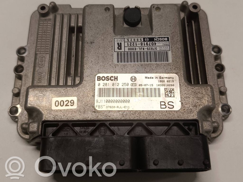 Honda FR-V Engine control unit/module 