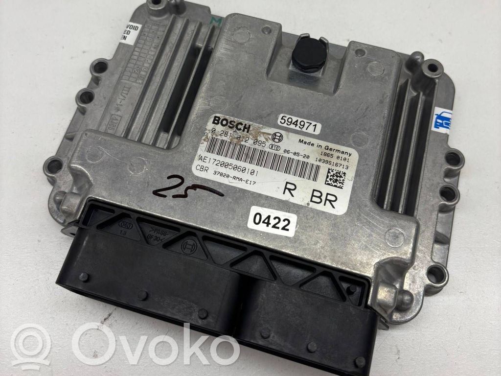 Engine control unit/module   0281012095,37820RMAE17
