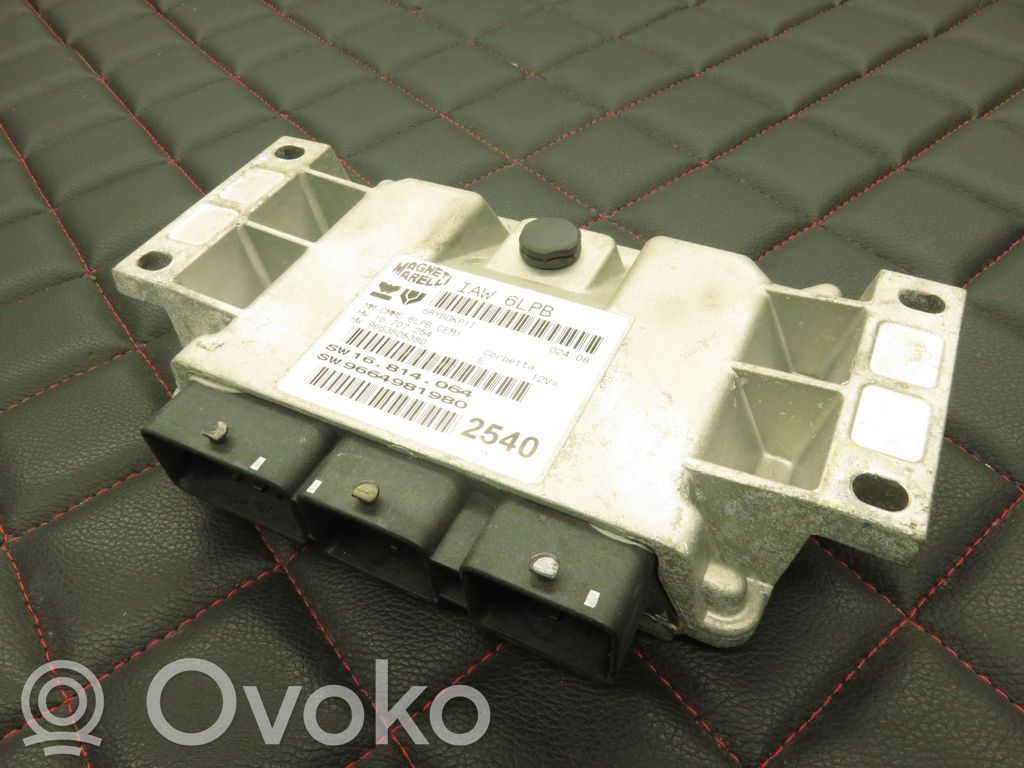Citroen C4 I Picasso Engine control unit/module 