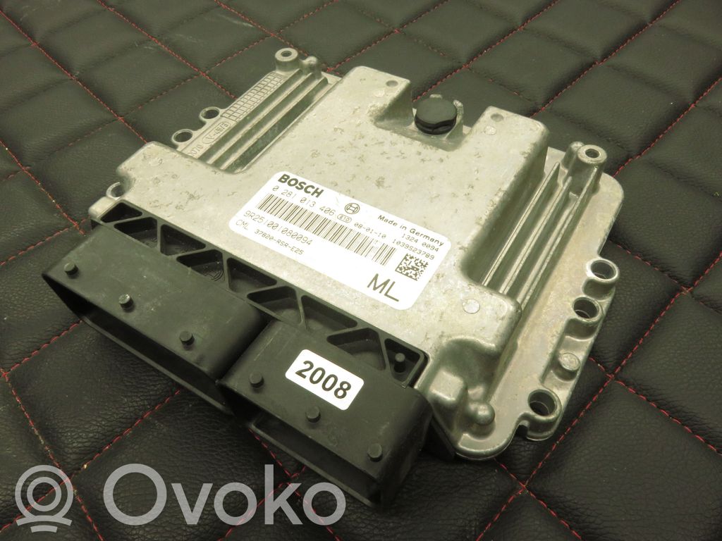 Engine control unit/module   0281013406,37820RSRE25,1039S23789