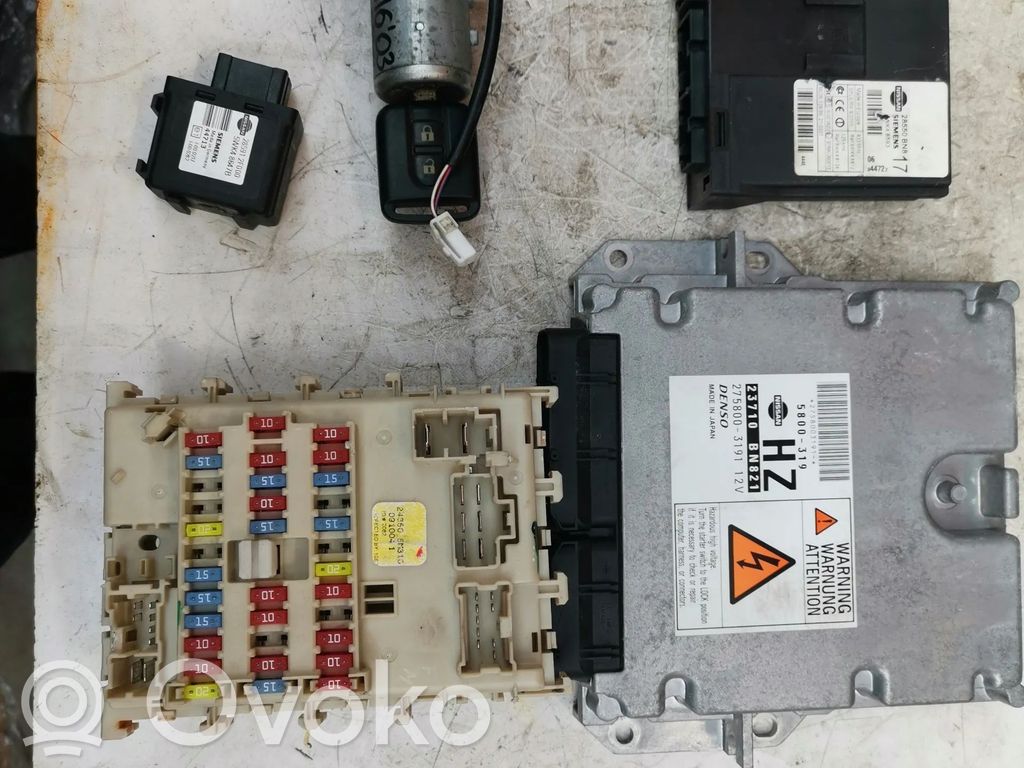 Nissan Almera N16 Unitate/modul comandă imobilizator 