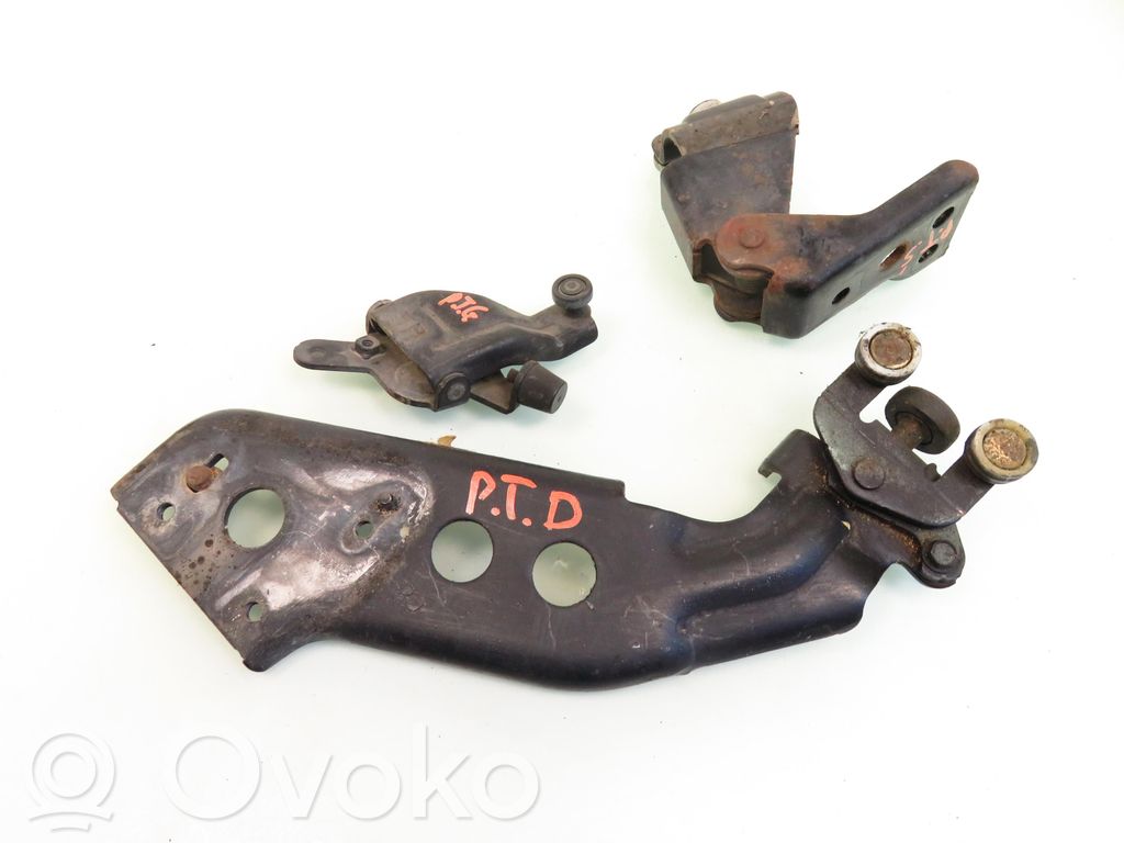 Sliding door upper roller guide/hinge