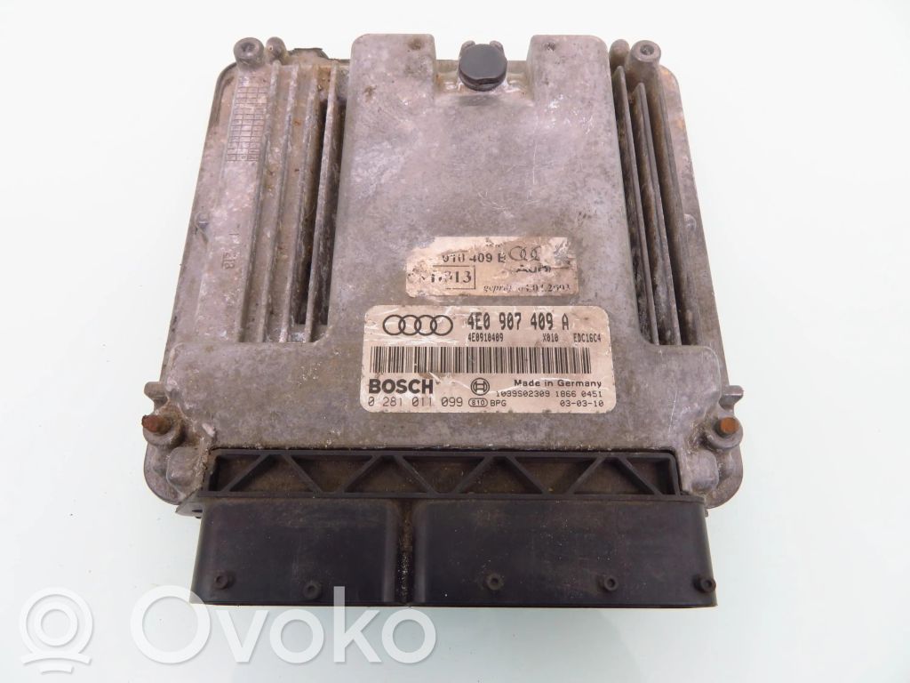 Audi A8 S8 D3 4E Engine control unit/module 
