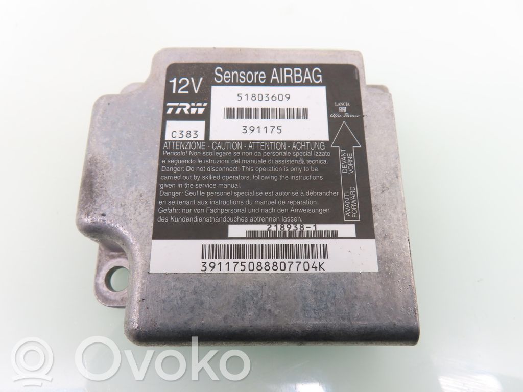 Fiat Panda II Airbag control unit/module 
