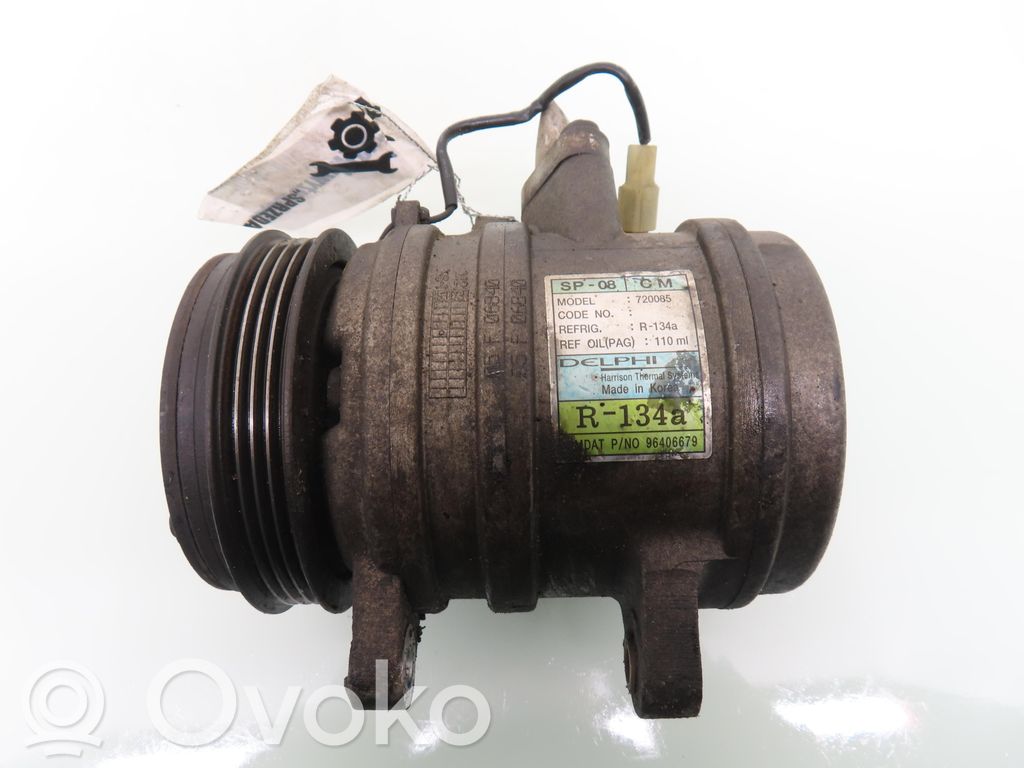 Chevrolet Matiz Compressore aria condizionata (A/C) (pompa) 