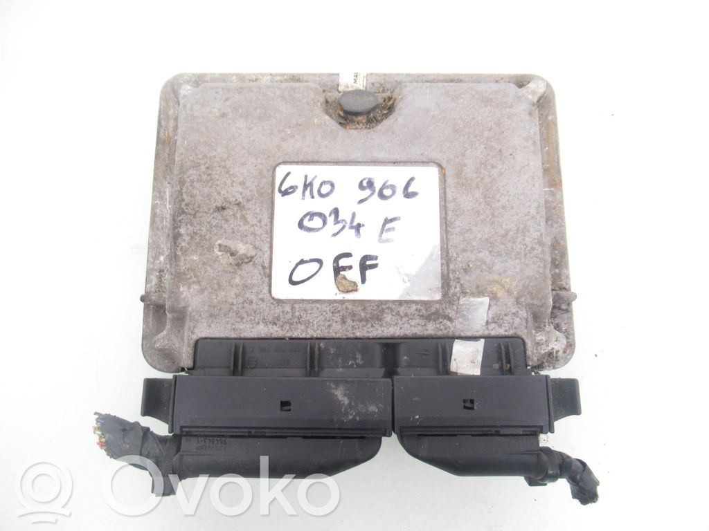 Unidad de control/módulo del motor   6K0906034E,6K0906034E