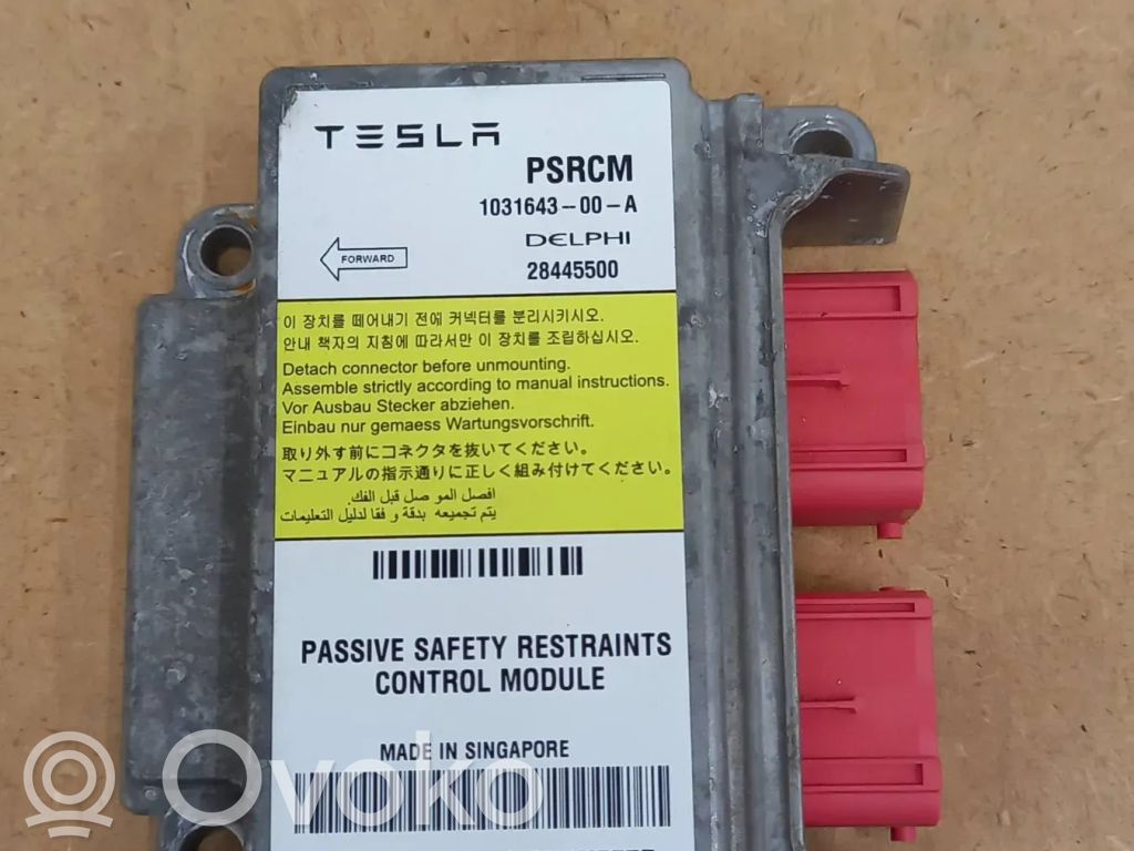 Airbag control unit/module   103164300A,28445500,P1031643