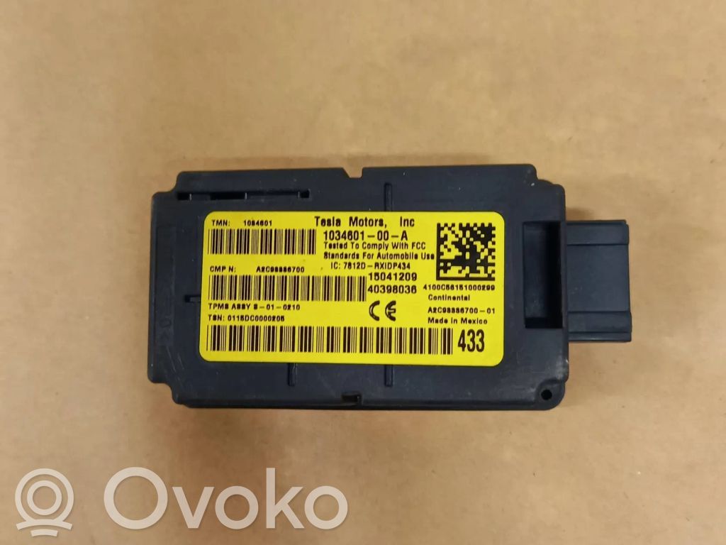 Tesla Model S Tire pressure control unit 