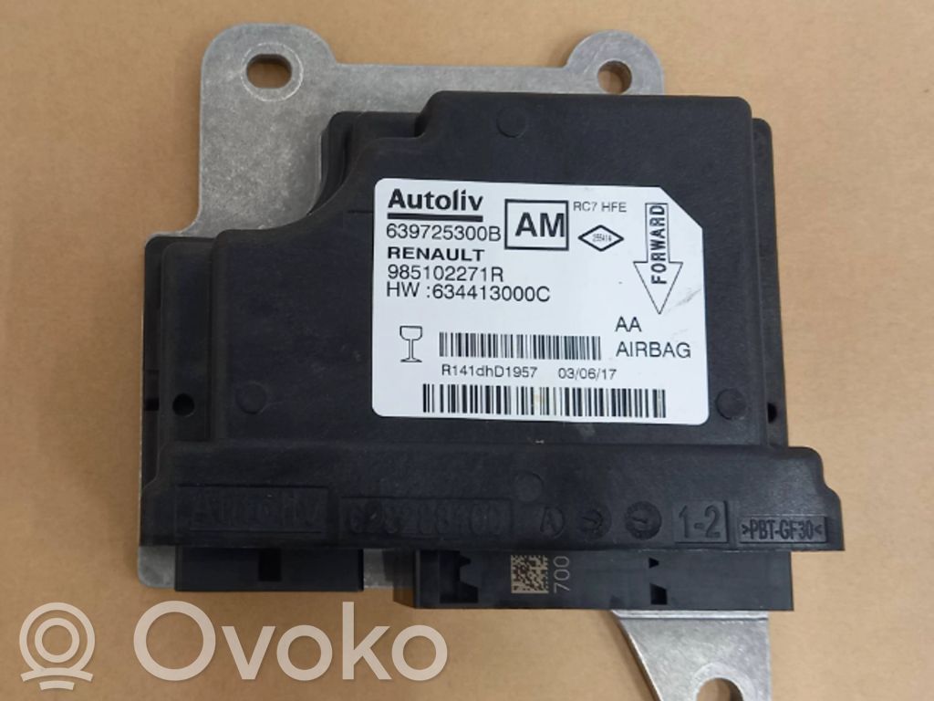 Airbag control unit/module   639725300B,985102271R,634413000C