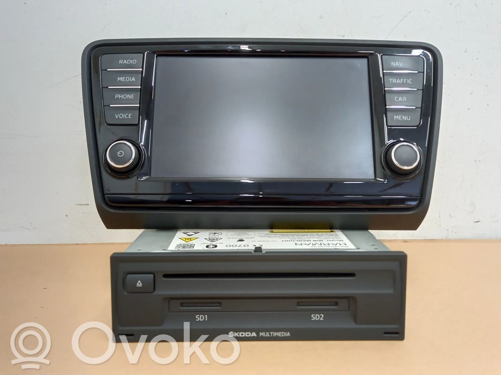 Panel / Radioodtwarzacz CD/DVD/GPS   5E0919606,5E0035020C,2286882,141T610722,2635097,4TU0011610,5E0035020D,608251,6434AA041,A854132D540BA,A854B2D540B9,AAH60000