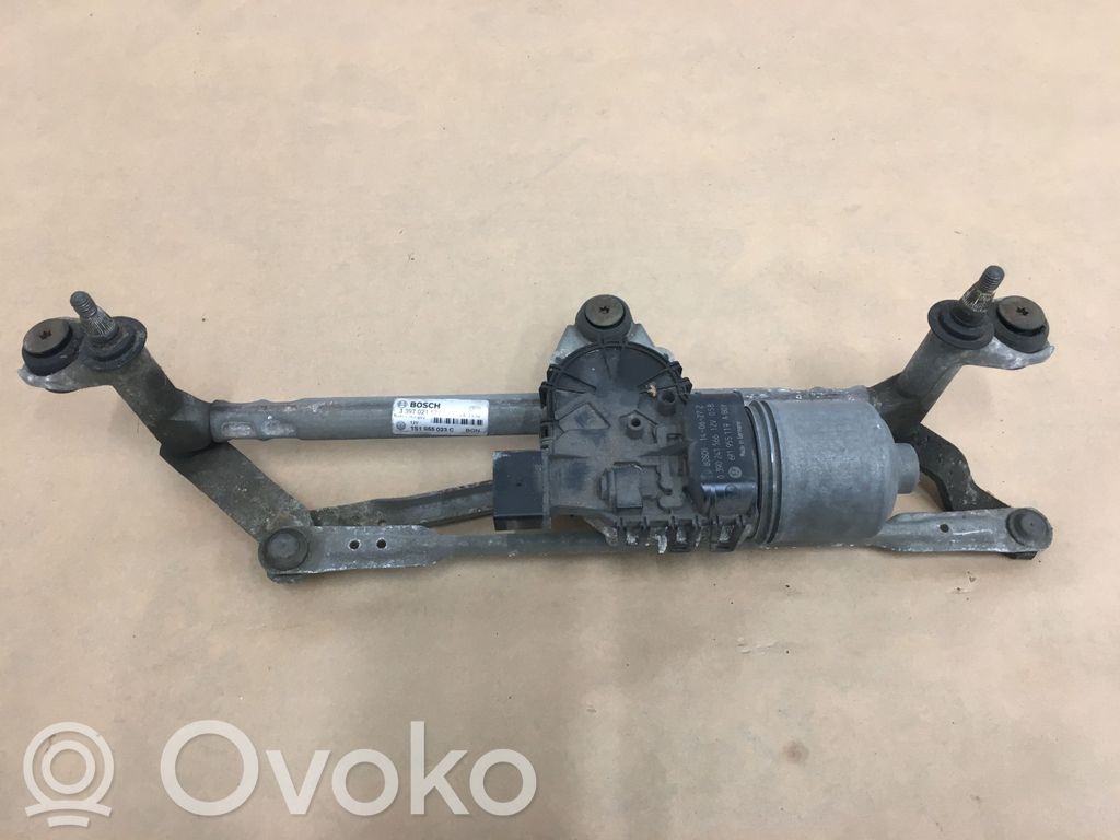Volkswagen Up Mechanizm i silniczek wycieraczek szyby przedniej / czołowej 