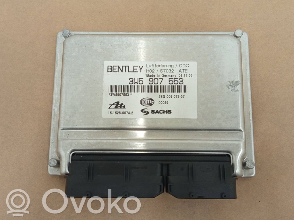 Bentley Continental Module de commande suspension pneumatique arrière 