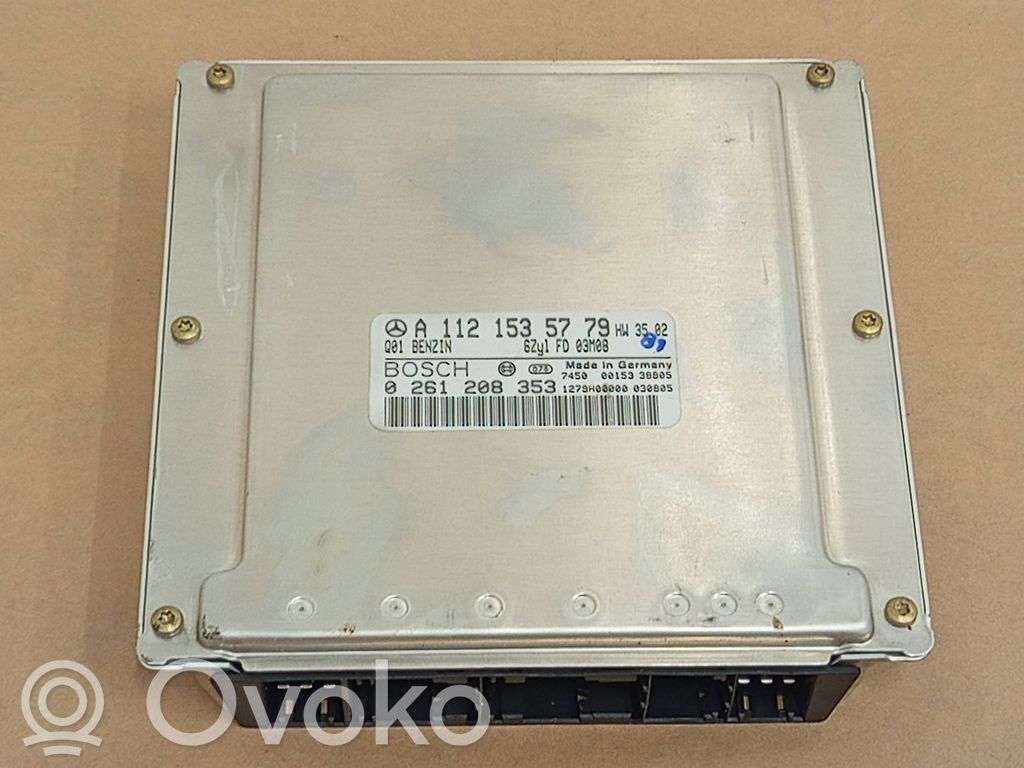 Engine control unit/module   A1121535779,0261208353